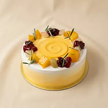 Chantilly Fruit Cake For Birthday: Vanilla Cakes