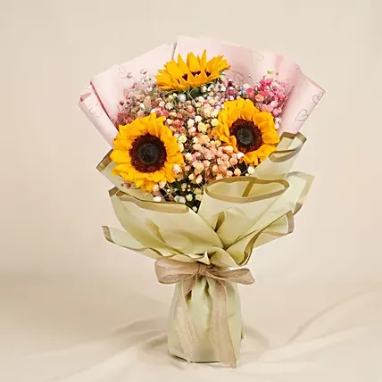 Shine On Forever Floral Bouquet: For Men