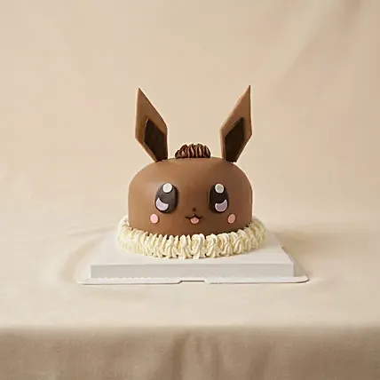 Adorable Eevee Chocolate Cake: Pokemon Cakes