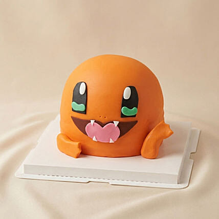 Sculpted Charmander Red Velvet Cake: Red Velvet Cakes 