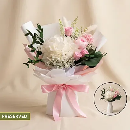 Everlasting Rose & Austin Bouquet: Mother's Day Flowers