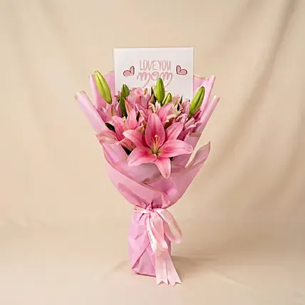 Mother's Day Lily Bouquet: Mother's Day Gifts