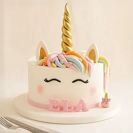 Colorful Unicorn Cake: Unicorn Cakes