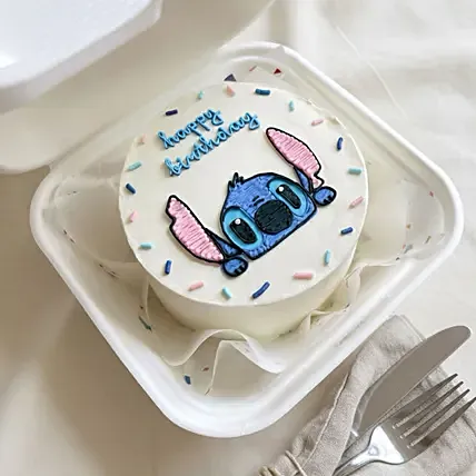 Stitch Celebration Mini Chocolate Cake: Lilo N-stitch-cakes