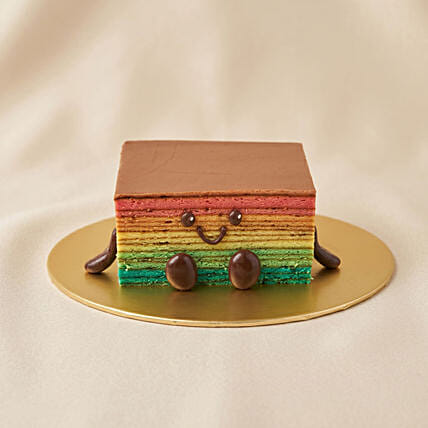 Rainbow Cheer Jellycat Kueh Lapis Cake: Kue Lapis