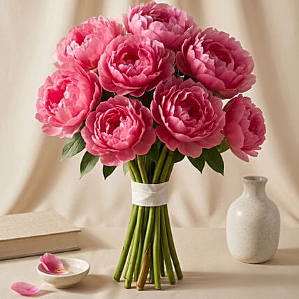 Hand Tied Peonies: Peonies