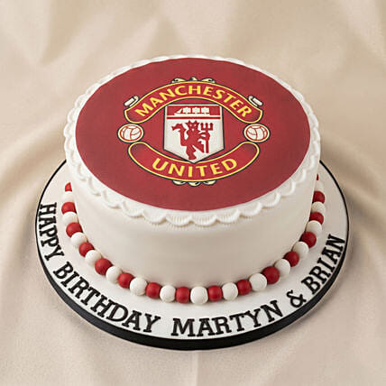 Manchester United Football Club Chocolate Cake: Football Cakes