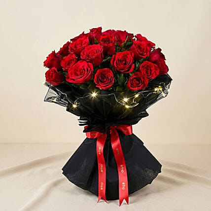 LED Elegance Rose Bouquet: 520 Gifts