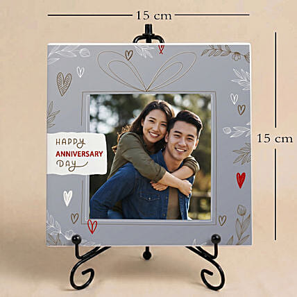 Personalised Anniversary Couples Photo Frame: Personalised Gifts Singapore