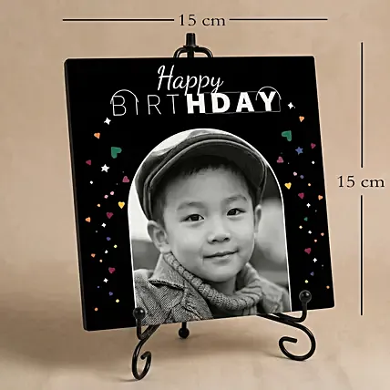Playful Personalised Birthday Photo Frame: Customised Photo Frames
