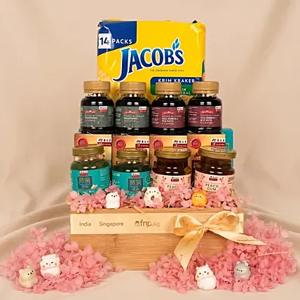 Wellness Wishes Gift Hamper: Hampers Singapore