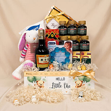 Hello little One Baby and Mother care Hamper: Gift Hampers