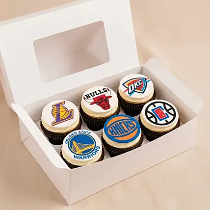 NBA Themed Party Cupcakes: Cupcakes Delivery Singapore