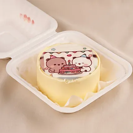 Adorable Birthday Bears Chocolate Bento Cake: Bento Cakes