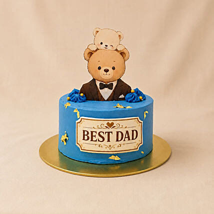 Best Dad Chocolate Fudge Cake: Father's Day Cake