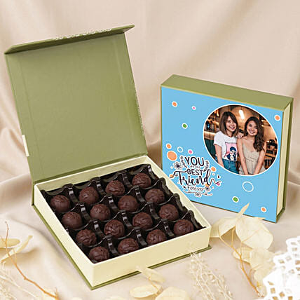 Best Friend Forever - Personalised Chocolate Truffle Box: Truffle Chocolates 