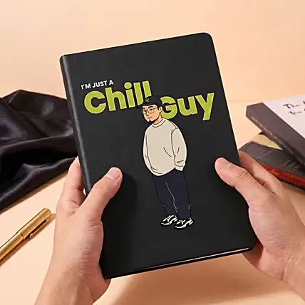 I'm Just a Chill Guy - Graphic Notebook: 