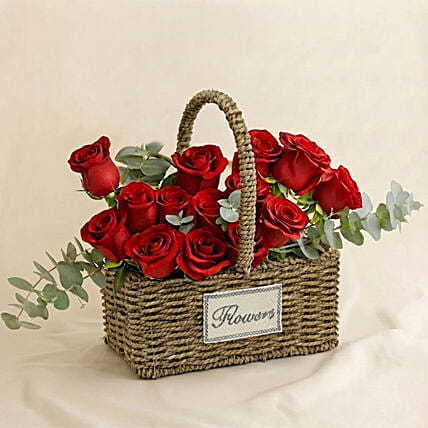 Basket Full of Love: Flower Arrangements Singapore