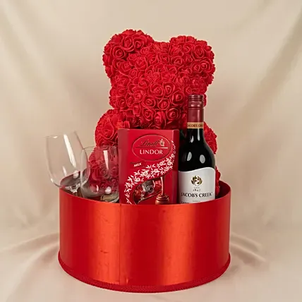 Big Red Box of Love: Personalised Glassware