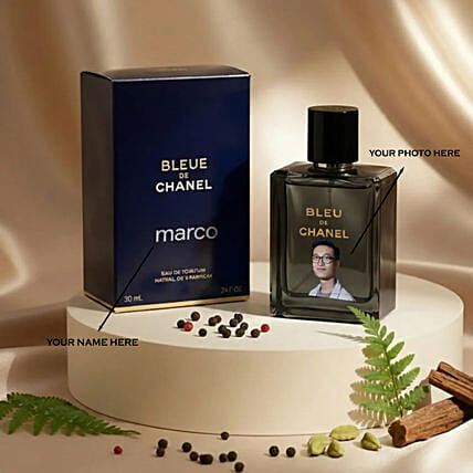 Personalised Blue De Chanel 100 ML for Him: Friendship Day Gifts