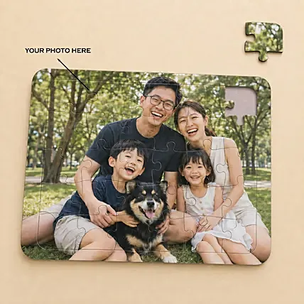 Personalied Jigsaw Puzzle for Fathers Day: For Him