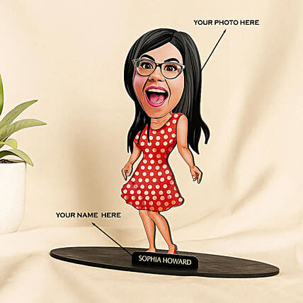 Women Caricature: Women's Day Gifts