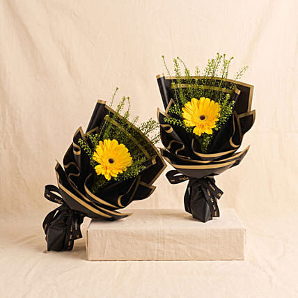 Gerbera Bouquet For Teacher: Teachers Day Gifts