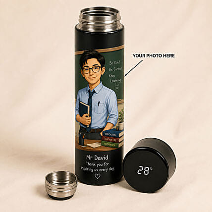 Personalise Your Ghibli Printed Water Bottle: Daughters Day Gifts