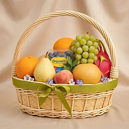 Premium Fruit Basket: Wellness Hampers