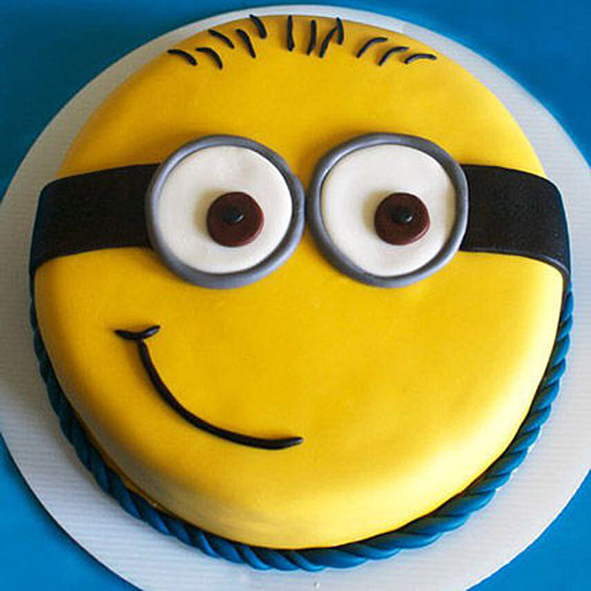 Cute Minion Cake