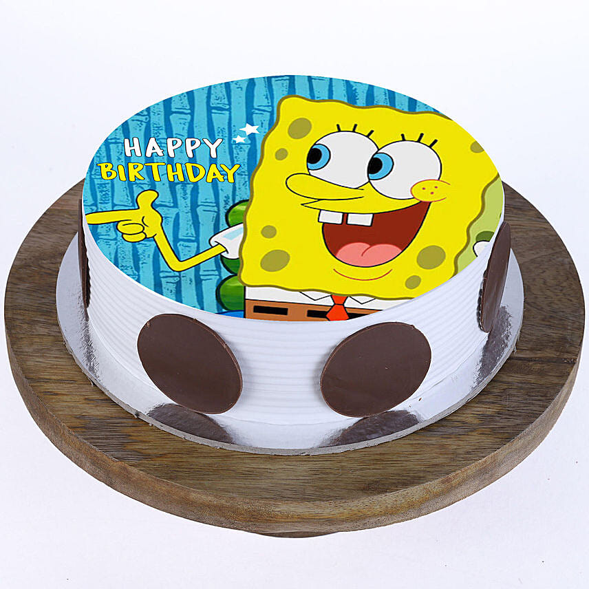 Spongebob Photo Cake