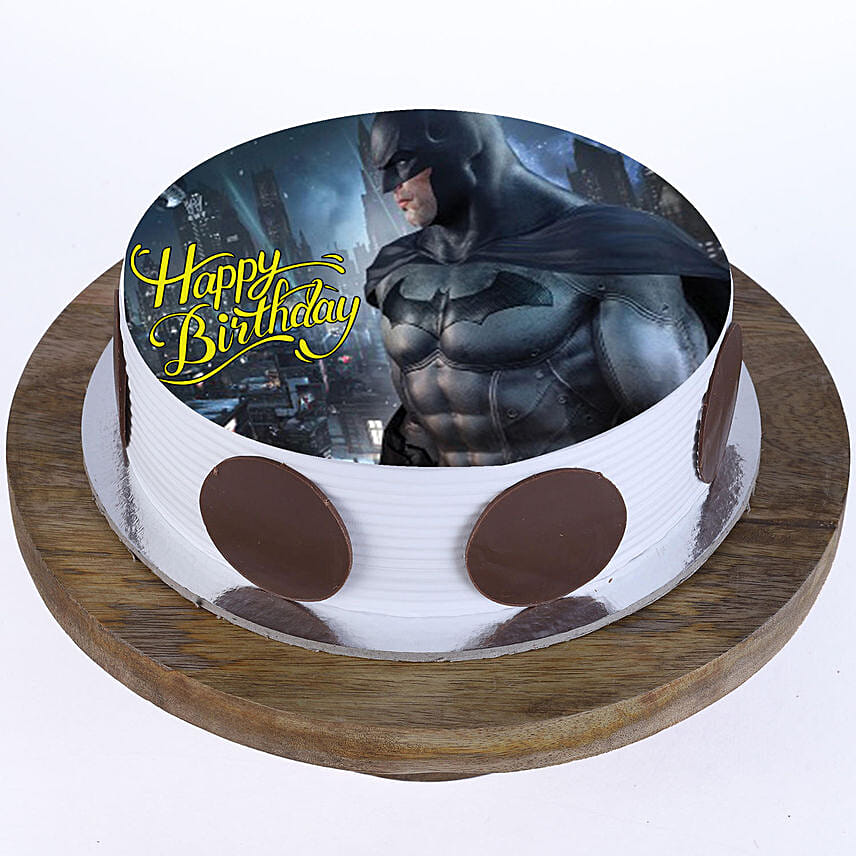 The Batman Photo Cake