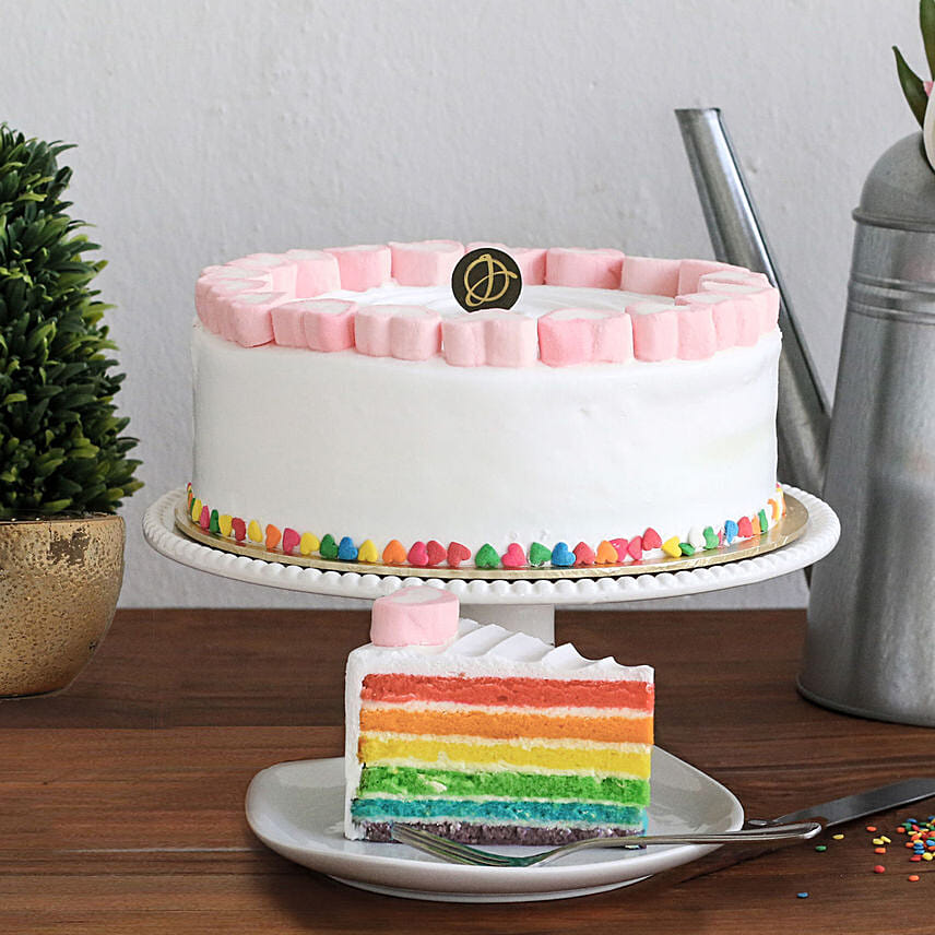 Yummy Rainbow Cake