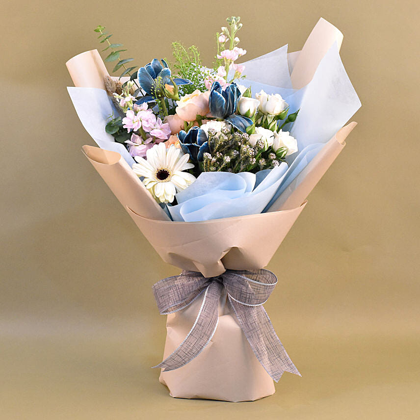 Captivating Mixed Flowers Bouquet MYS