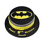 Batman Symbol Cake