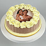 Special Bond Photo Chocolate Cake