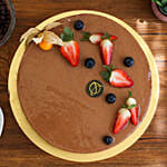 Tempting Belgian Chocolate Mousse Cake