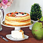 Tempting Coconut Crepe Cake