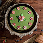 Tempting Green Tea Red Bean Cheesecake