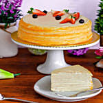 Tempting Madagascar Vanilla Crepe Cake