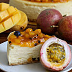 Tempting Mango Passion Cheesecake