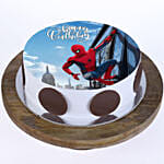 The Spiderman Photo Cake