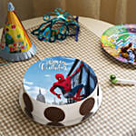 The Spiderman Photo Cake