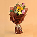 Delightful Mixed Flowers Bouquet MYS