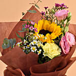 Delightful Mixed Flowers Bouquet MYS