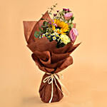 Delightful Mixed Flowers Bouquet MYS