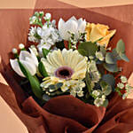 Imposing Mixed Flowers Bouquet MYS