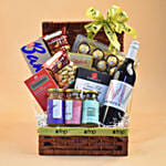 Father's Day Sumptuous Treats & Wine Hamper