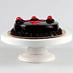 Red Hearts Truffle Cake Half Kg