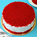 Red Velvet Fresh Cream Cake Half Kg